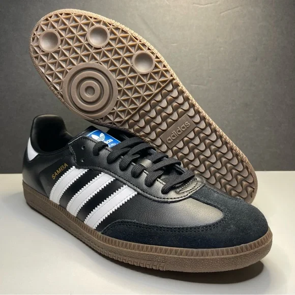 adidas gazelle silver green womens adidas Samba Indoor Shoes, White/Black/Red / 6.5